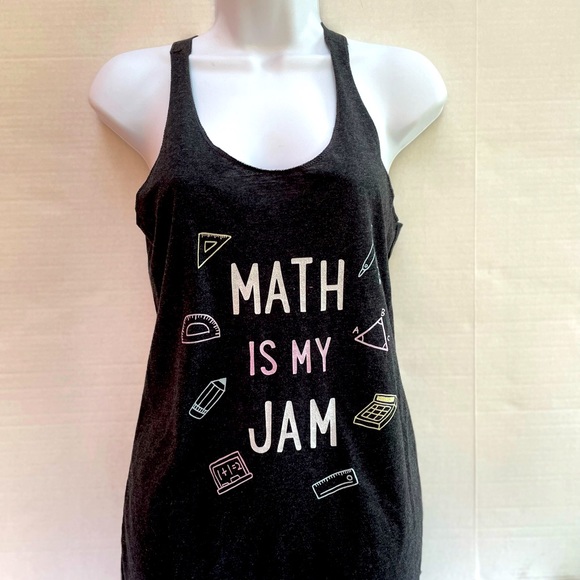 Math is my Jam teacher/ student tank S - Picture 1 of 6
